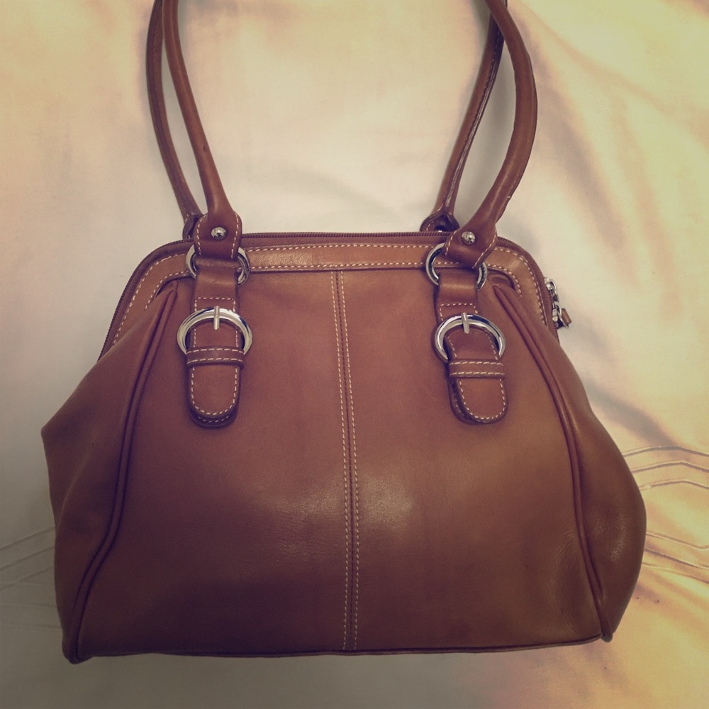 Leather Tignanello Purse